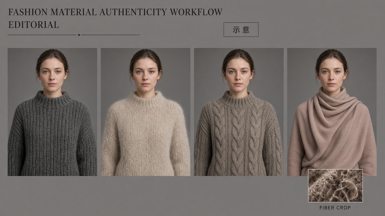 Knitwear Material Editorial